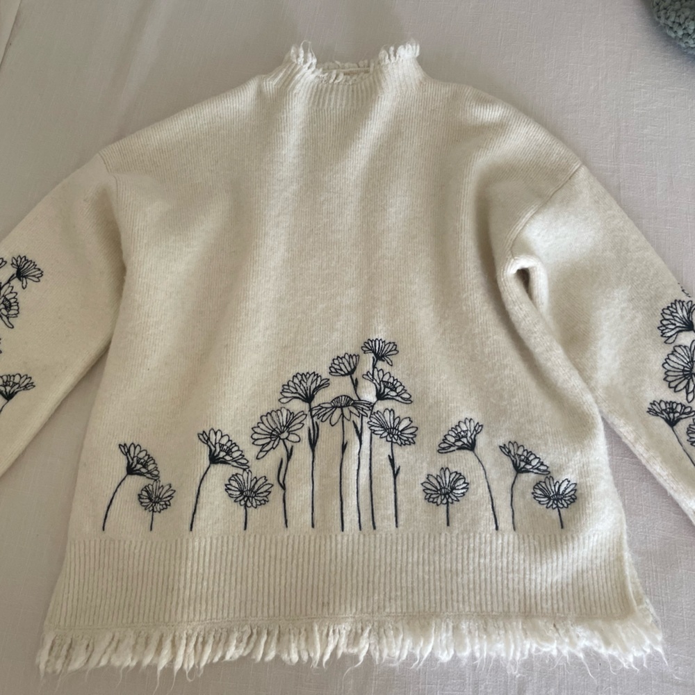 Over sized warm Zara sweater